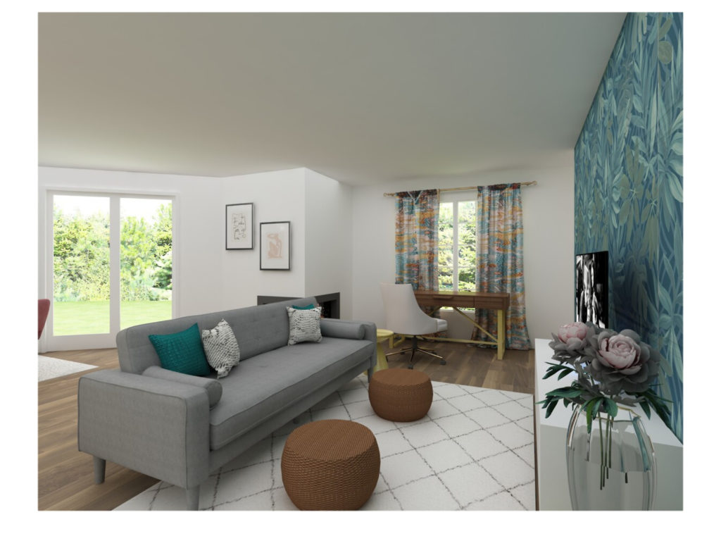 Modern Living Room Design - Cristina Isabel Design