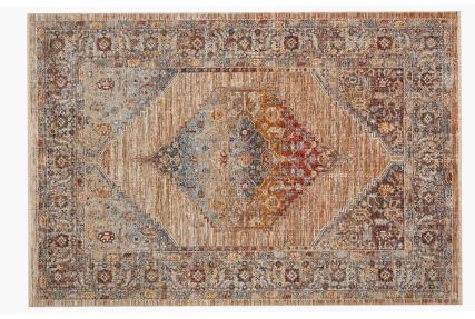 Vintage style polyester rug